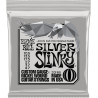 ERNIE BALL 2218 cordes électriques john mayer silver slinky nickel wound - 10,5-47