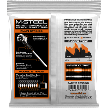 ERNIE BALL 2922 slinky m-steel 9-46