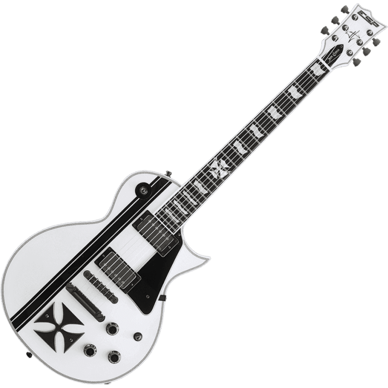 ESP IRONCROSS-W signature james hetfield ironcross snow white