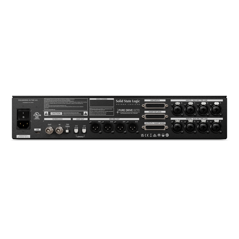 SSL PUREDRIVE-OCTO préampli 8 canaux
