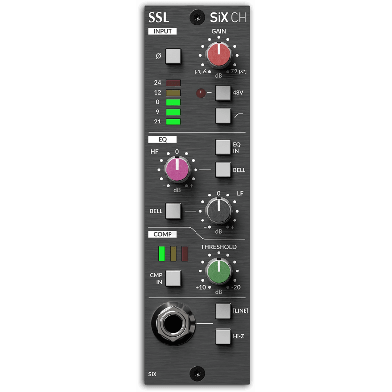 SSL SIX-CHANNEL-500 module canal mono six format 500