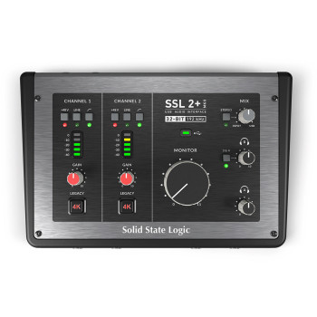 SSL SSL2+MKII interface audio usb-c 2 entrées 4 sorties
