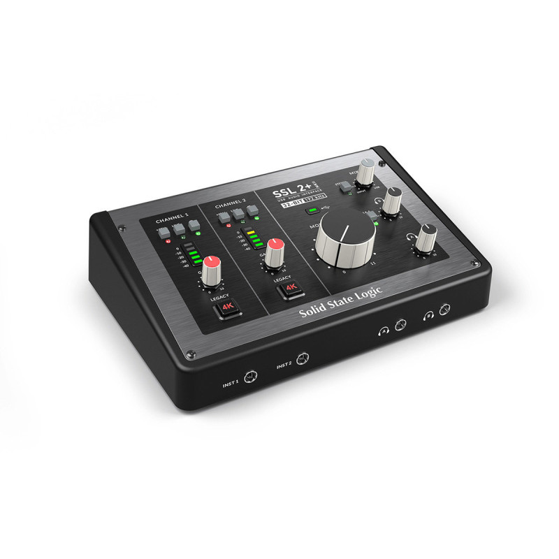 SSL SSL2+MKII interface audio usb-c 2 entrées 4 sorties