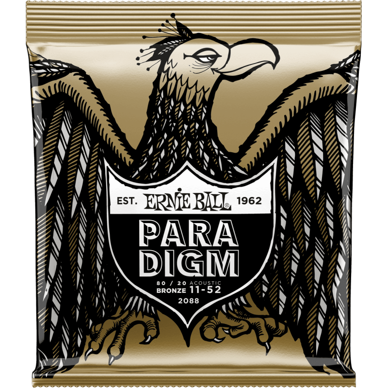 ERNIE BALL 2088 paradigm 80/20 bronze light 11-52