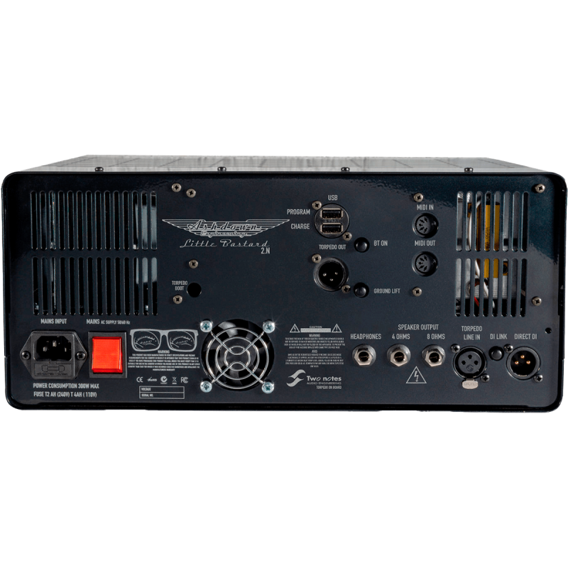 ASHDOWN LB-30-2.N tête d'ampli basse à lampes 30w avec two notes torpedo embarqué