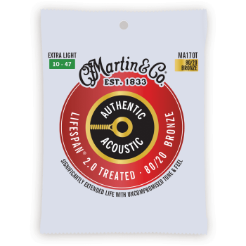 MARTIN MA170T authentic treated extra light 80/20