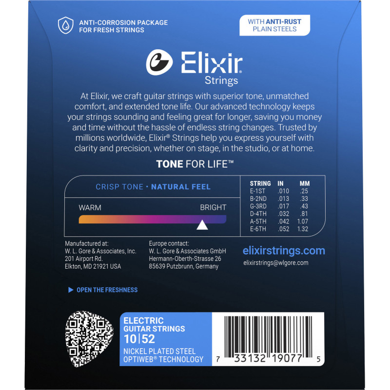 ELIXIR 19077 electric optiweb lh 10-52