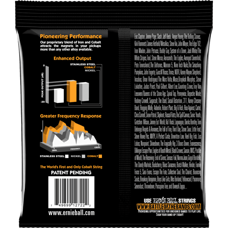 ERNIE BALL 2722 slinky cobalt 9-46