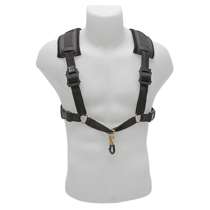 BG S43CMSH harnais confort pour saxo - mousqueton métal - homme xl