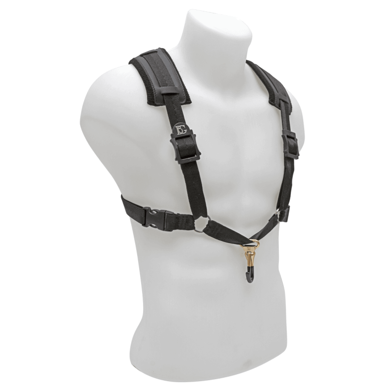BG S43CMSH harnais confort pour saxo - mousqueton métal - homme xl
