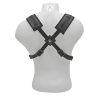 BG S43CMSH harnais confort pour saxo - mousqueton métal - homme xl