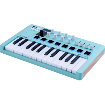 ARTURIA MINILAB3-AQU clavier maitre minilab 3 aquamarine