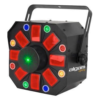 ALGAM LIGHTING PHEBUS2 projecteur led laser 8 têtes rotatives multifonction
