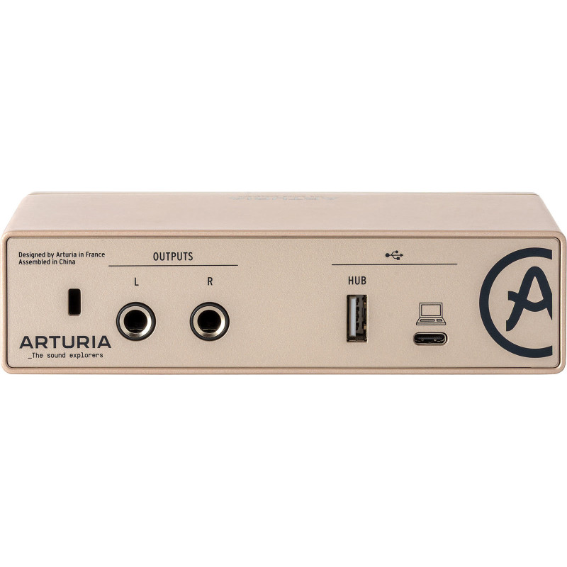 ARTURIA MINIFUSE1-CH interface audio usb 1 entrée minifuse champagne - édition limitée