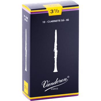 VANDOREN CR1035 anches clarinette sib traditionnelles force 3,5