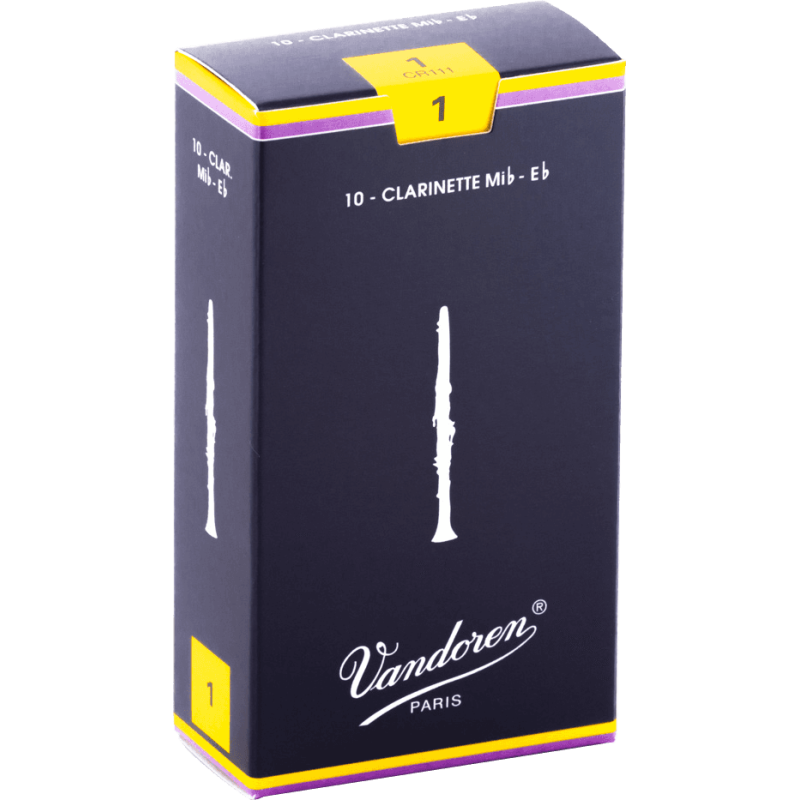 VANDOREN CR111 anches clarinette mib traditionnelles force 1