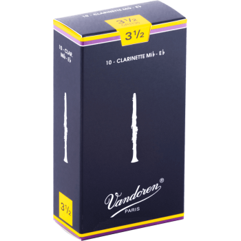 VANDOREN CR1135 anches clarinette mib traditionnelles force 3,5