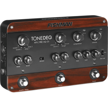 FISHMAN PRO-DEQ-AFX préampli pour guitare acoustique + fx