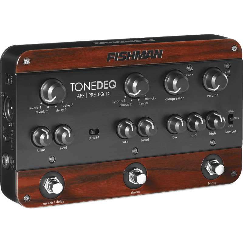 FISHMAN PRO-DEQ-AFX préampli pour guitare acoustique + fx