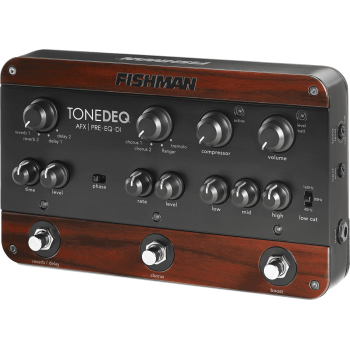 FISHMAN PRO-DEQ-AFX préampli pour guitare acoustique + fx