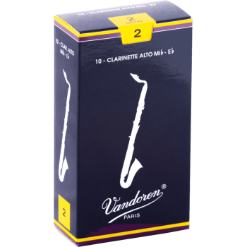 VANDOREN CR142 anches clarinette alto traditionnelles force 2