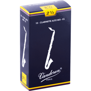 VANDOREN CR1425 anches clarinette alto traditionnelles force 2,5