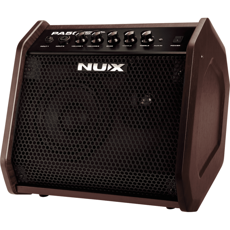 NUX PA50 ampli monitor large bande 50w - 2 canaux