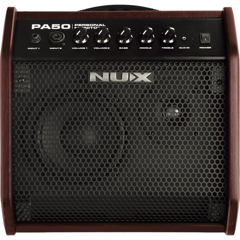 NUX PA50 ampli monitor large bande 50w - 2 canaux