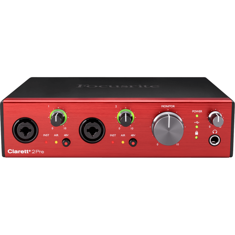 FOCUSRITE CLARETT-2PRE+ interface clarett + 2pre usb-c