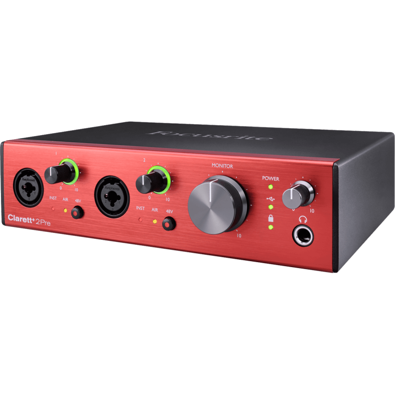FOCUSRITE CLARETT-2PRE+ interface clarett + 2pre usb-c