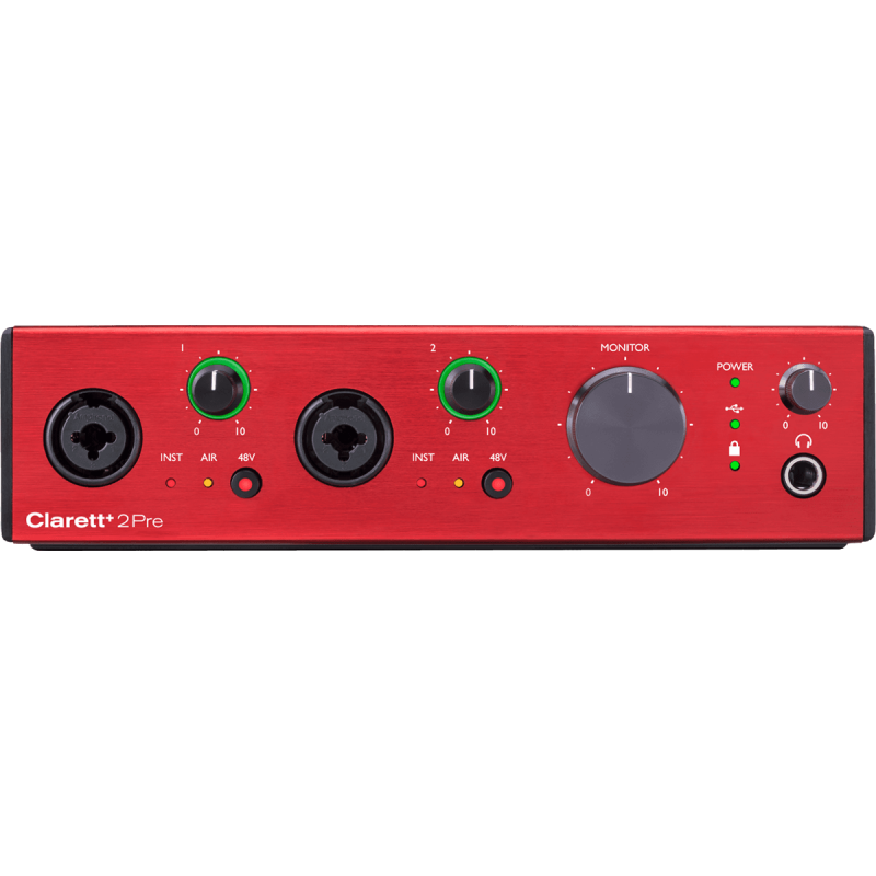 FOCUSRITE CLARETT-2PRE+ interface clarett + 2pre usb-c