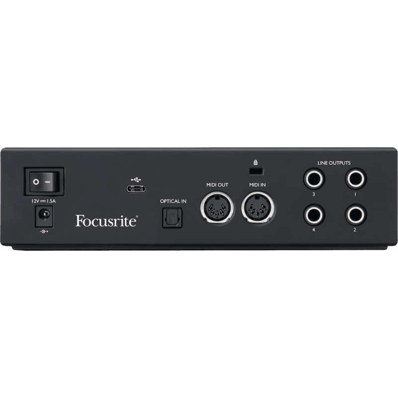 FOCUSRITE CLARETT-2PRE+ interface clarett + 2pre usb-c