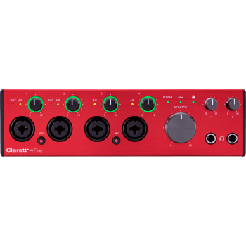 FOCUSRITE CLARETT-4PRE+ interface clarett + 4pre usb-c