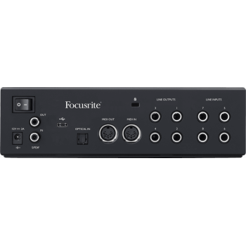 FOCUSRITE CLARETT-4PRE+ interface clarett + 4pre usb-c