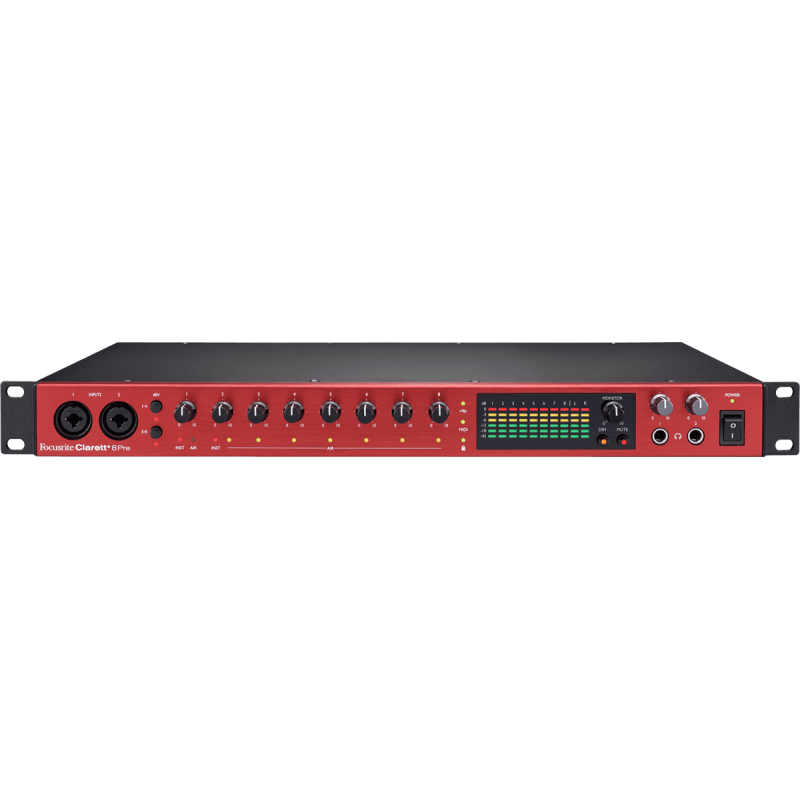 FOCUSRITE CLARETT-8PRE+ interface clarett + 8pre usb-c