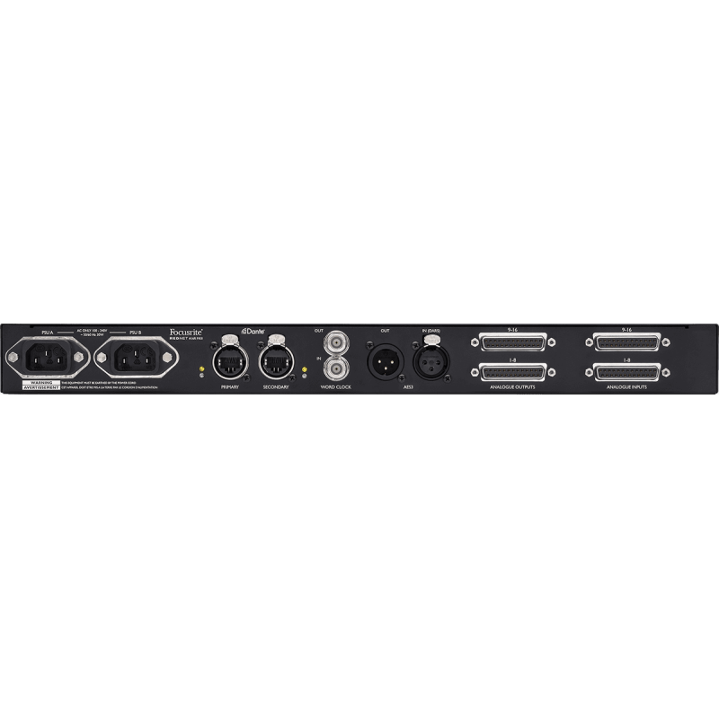 FOCUSRITE REDNET-A16R-MK2 rednet a16r mk2