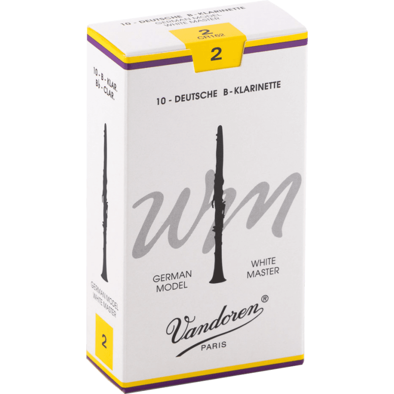 VANDOREN CR162 anches clarinette sib white master force 2