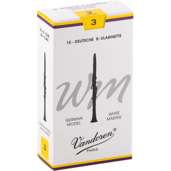 VANDOREN CR163 anches clarinette sib white master force 3