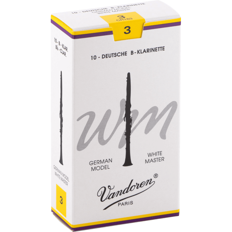 VANDOREN CR163 anches clarinette sib white master force 3