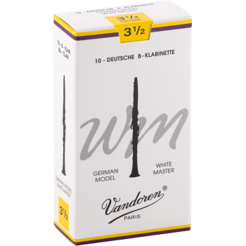 VANDOREN CR1635 anches clarinette sib white master force 3,5