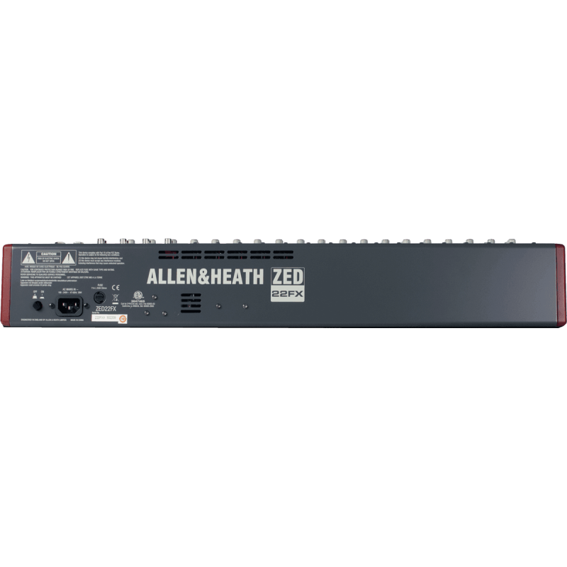 ALLEN & HEATH ZED-22FX table de mixage zed-22fx