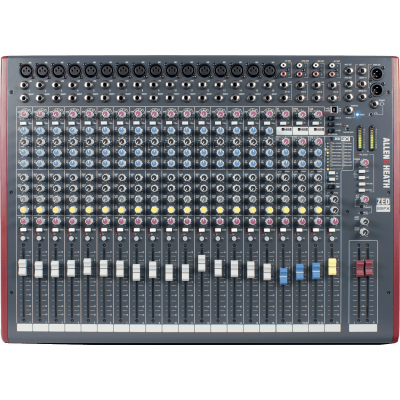 ALLEN & HEATH ZED-22FX table de mixage zed-22fx