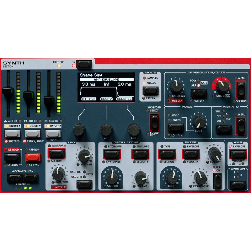 NORD STAGE 4-73 nord stage 4 73 notes toucher lourd