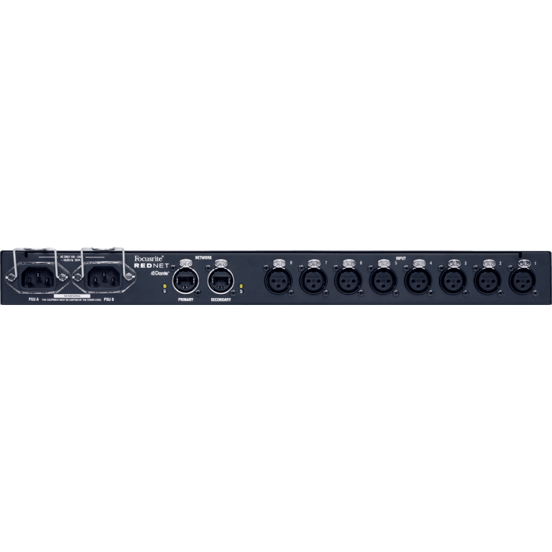 FOCUSRITE REDNET-MP8R rednet mp8r