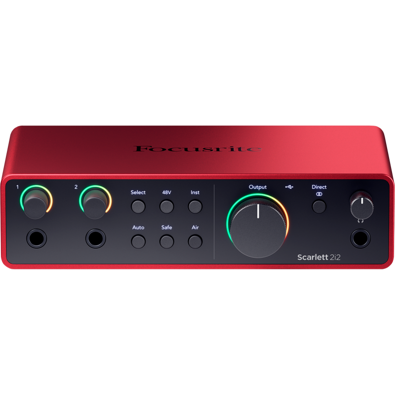 FOCUSRITE SCARLETT4-2I2 interface audio