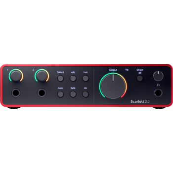 FOCUSRITE SCARLETT4-2I2 interface audio