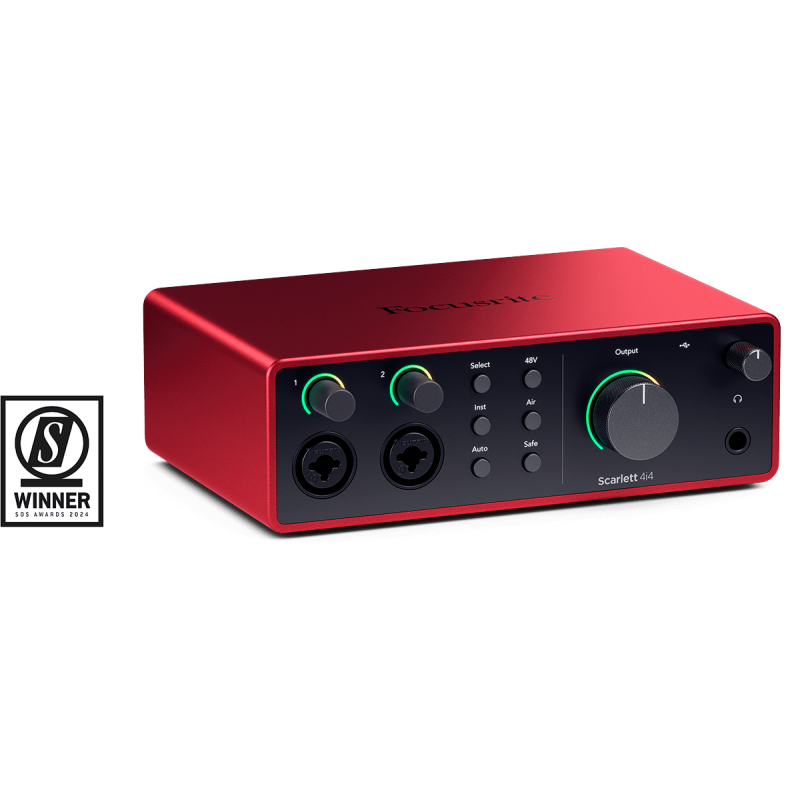 FOCUSRITE SCARLETT4-4I4 interface audio