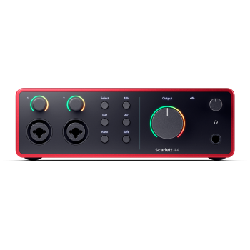 FOCUSRITE SCARLETT4-4I4 interface audio