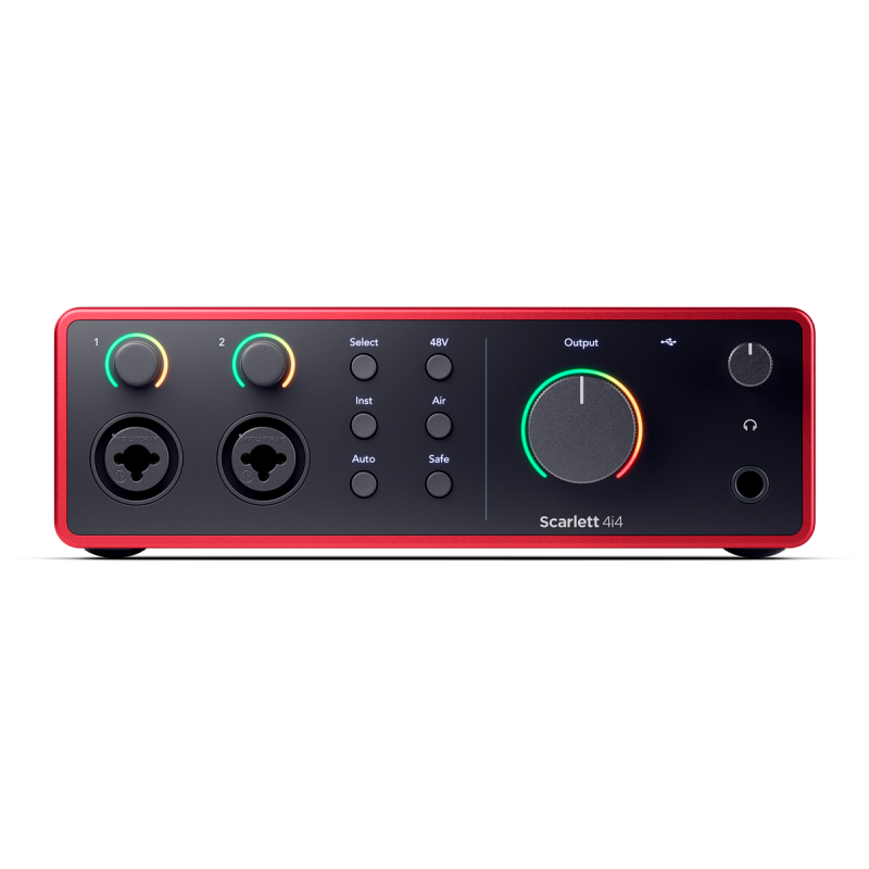 FOCUSRITE SCARLETT4-4I4 interface audio