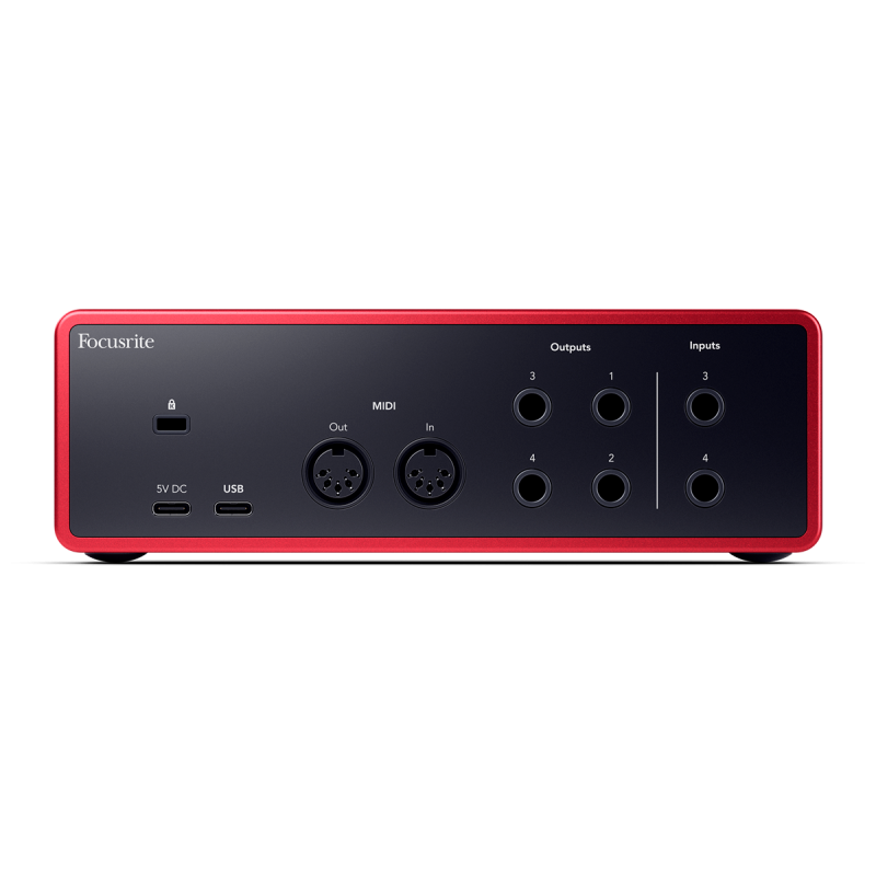 FOCUSRITE SCARLETT4-4I4 interface audio